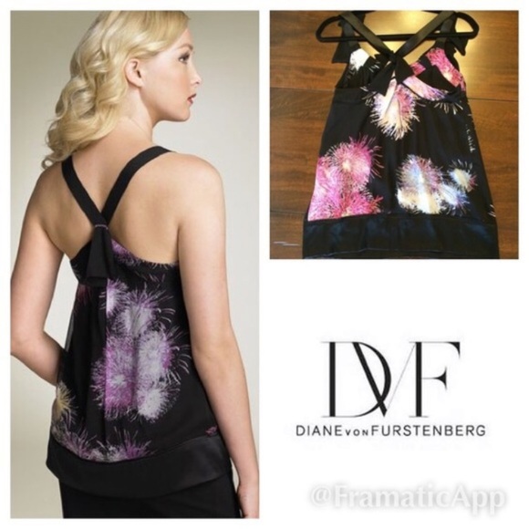 Diane von Furstenberg racerback top - Picture 2 of 3